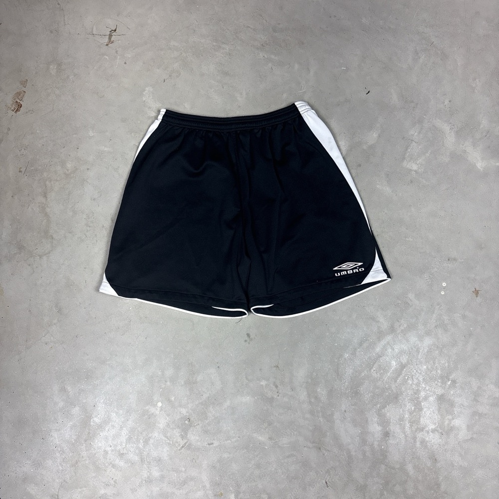 Umbro Black and White Sports Shorts